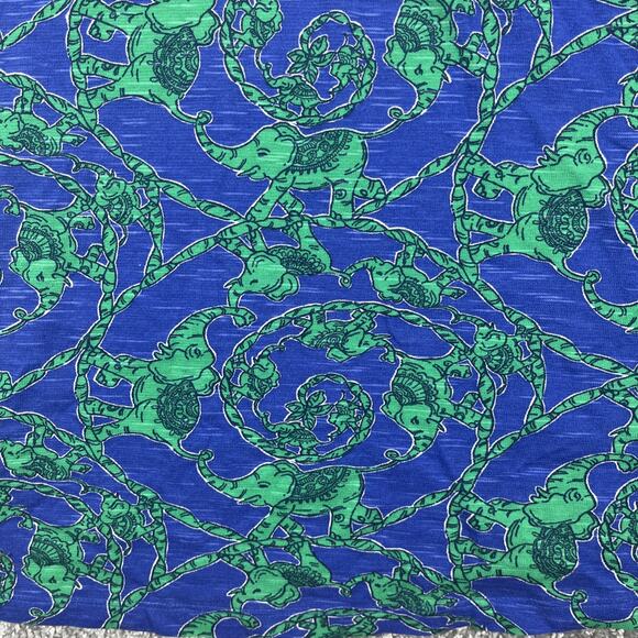 Lilly Puiliter Tunic Top Womens Small Hoodie Elephant Embroidery Beach Pool - Picture 7 of 12